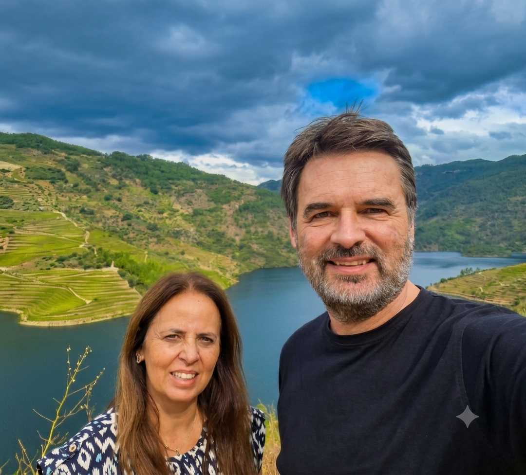 Daniela Loureiro Walz e Frank Walz
